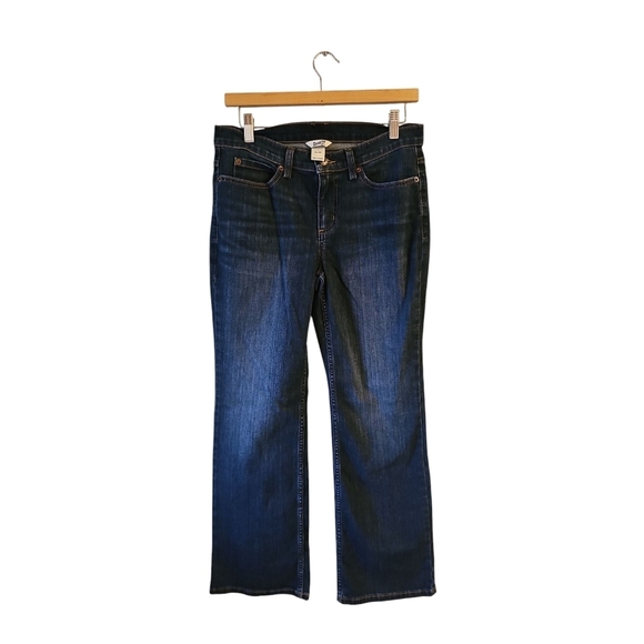 Duluth Trading Women's Daily Denim Bootcut Jeans Sz 6 Short Inseam 29 WJ61 - Picture 6 of 8